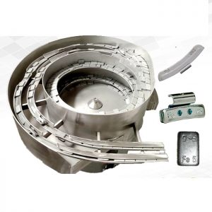 Чашечный вибропитатель для металлических деталей с двумя дорожками, диаметр 500 мм на vbobylev.ru