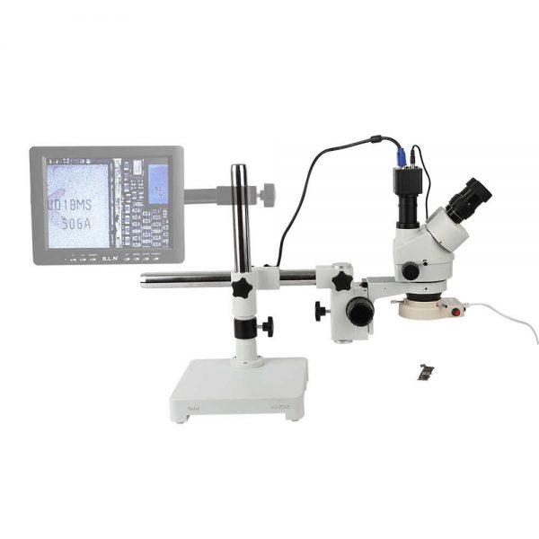 Kaisi 37045A-STL2 7X45X тринокулярный микроскоп с подсветкой