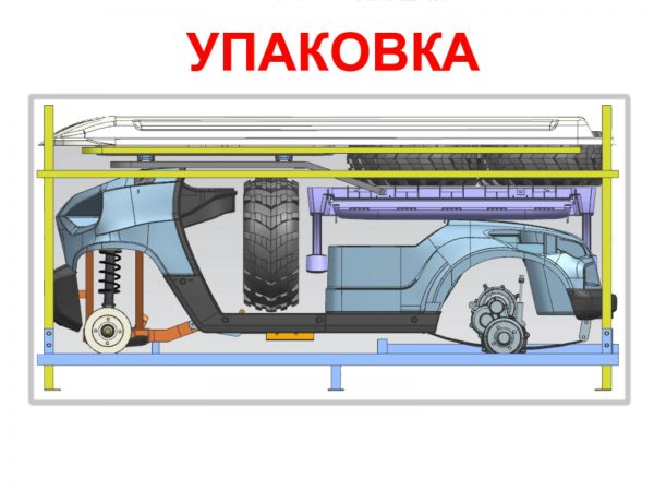 LS2020H 2-местный электромобиль с грузовой платформой на vbobylev.ru