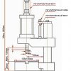 KTA-200 пневматический пресс с усилием 200 Кг