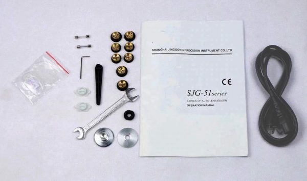 SJG-5105 станок для обработки и изготовления линз для очков диаметр 18-80 мм.