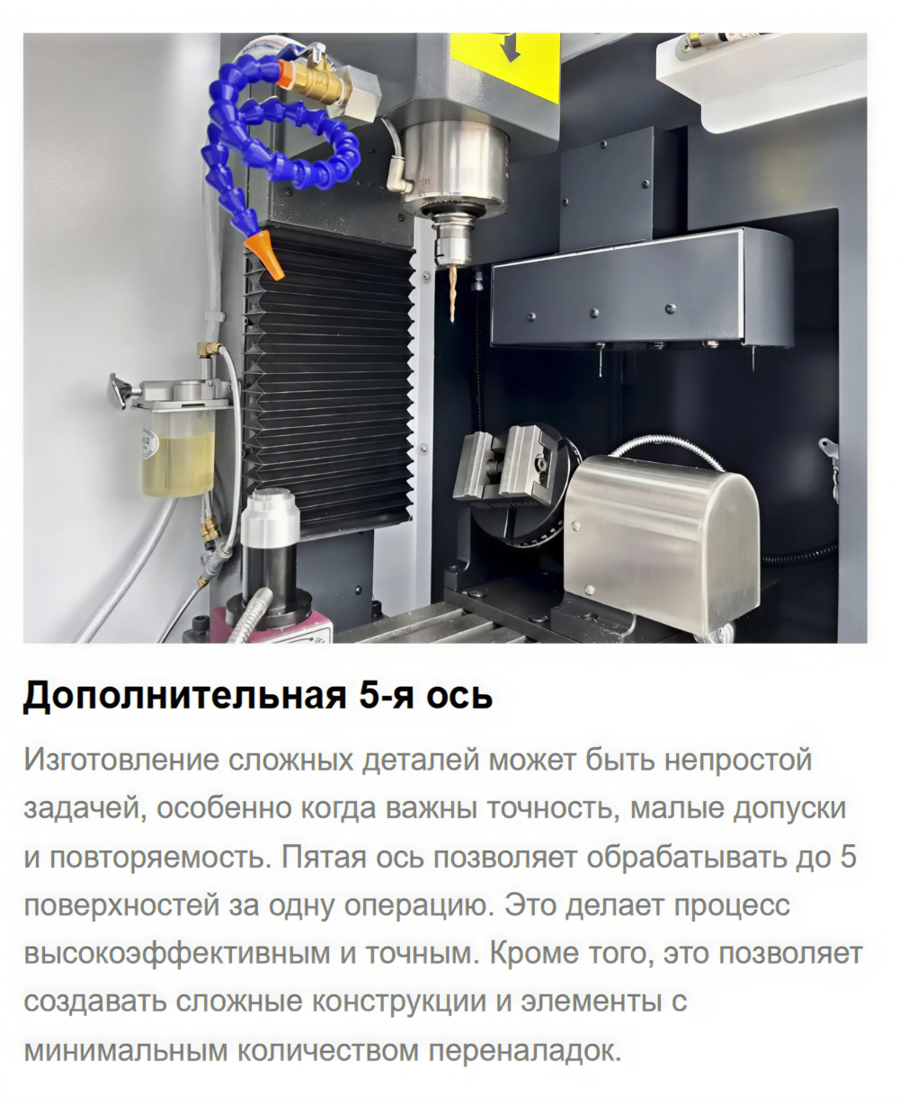 OSMX220 фрезерный станок с ЧПУ 5 осей