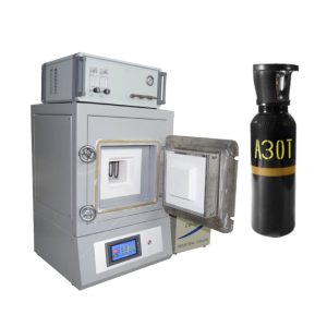 CY-A1600-8IC-2FW Муфельная печь с контролируемой атмосферой, газовым смесителем FFC