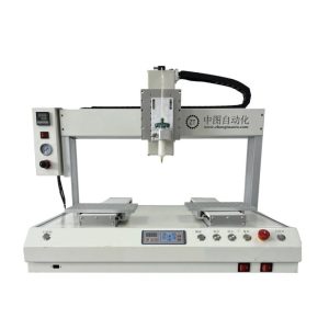RTS-3031D Дозатор шприцевого типа для дозирования клея с 2 платформами