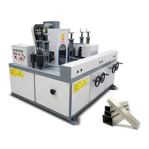 Gf-P1004 станок для очистки профильных труб от ржавчины, 4 полировальные головки