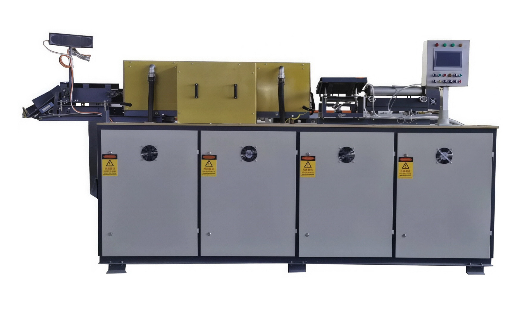 GS-ZP-200KW Полуавтоматическая индукционная кузнечная печь для прутка φ20x2000 мм