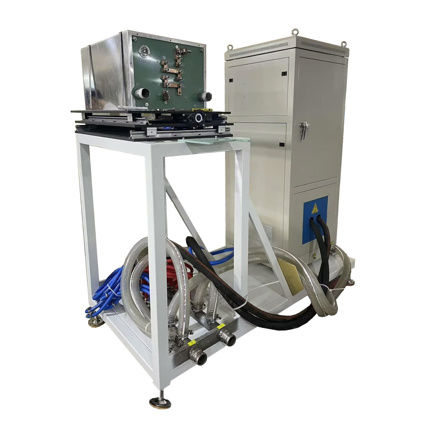 MF-200 горизонтальная индукционная кузнечная печь для прутка φ24x2000 мм