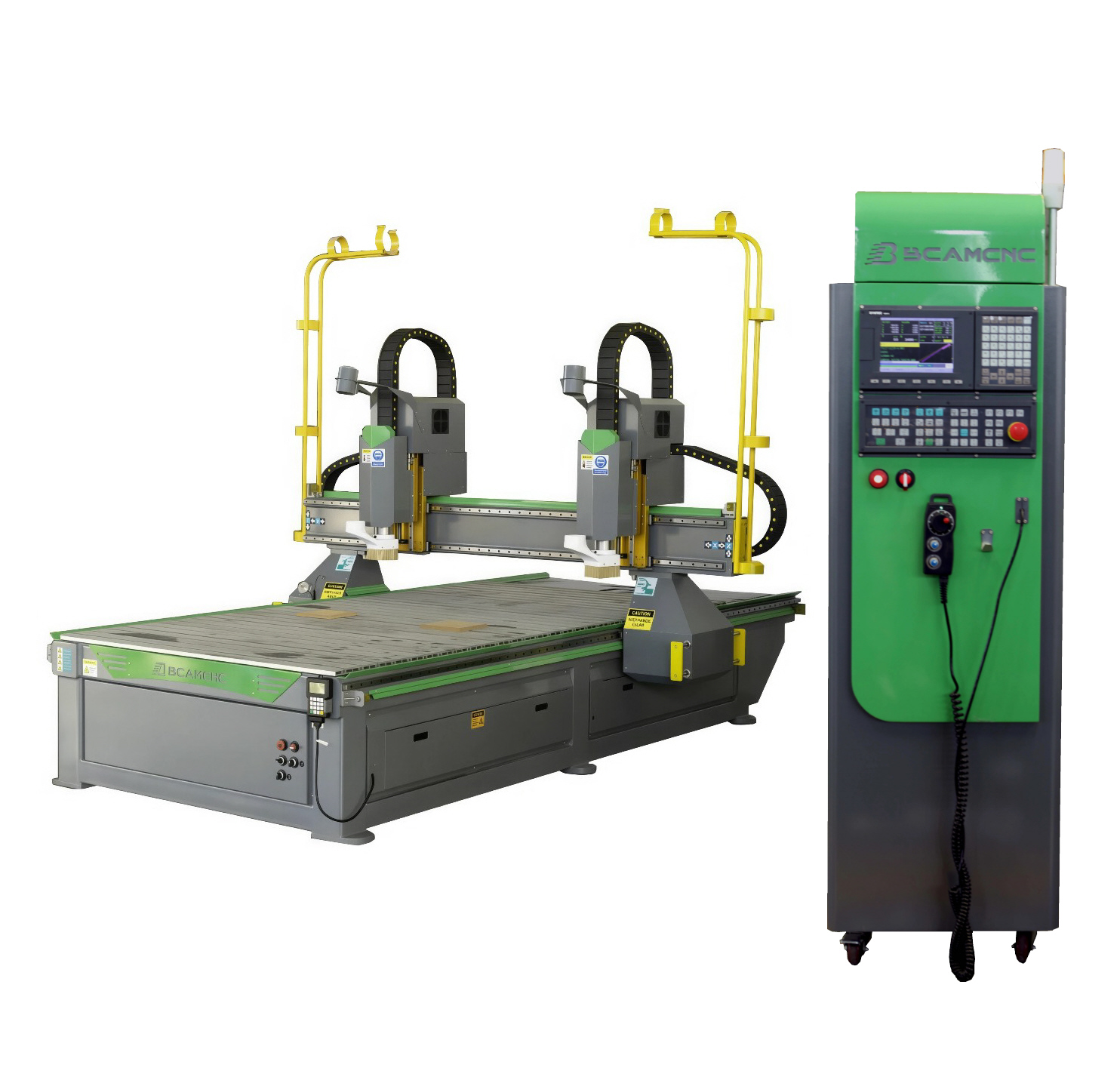 BCM-1325S 3-х осевой роутер с ЧПУ и 2 шпинделями