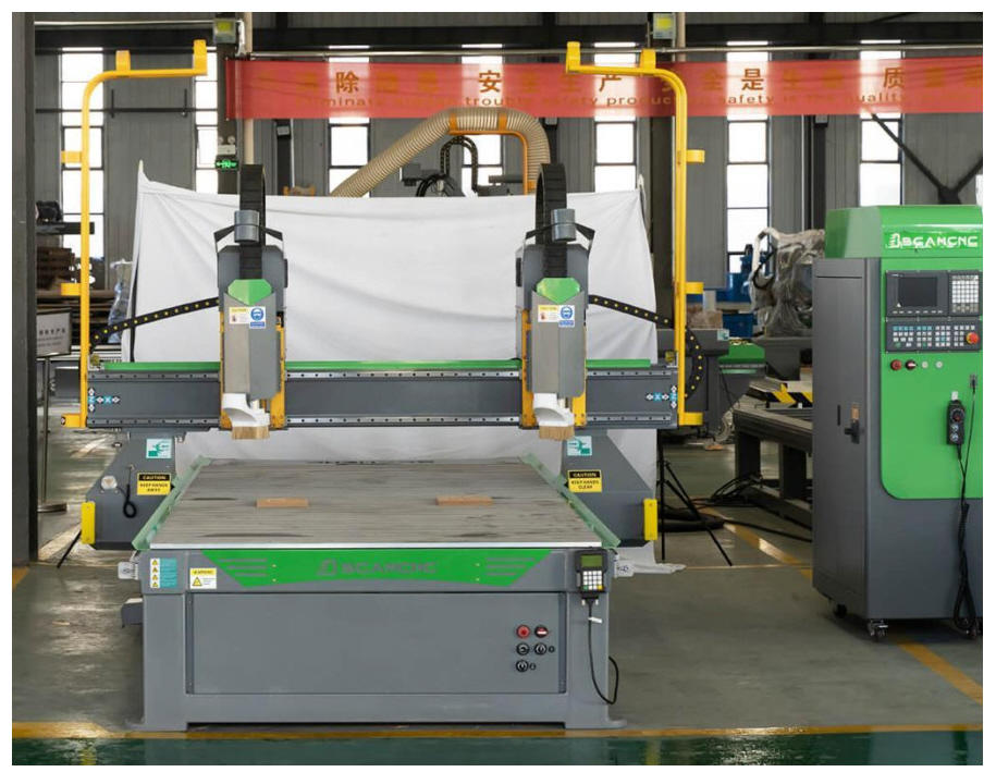 BCM-1325S наcтольный 3-х осевой роутер с ЧПУ и 2 шпинделями