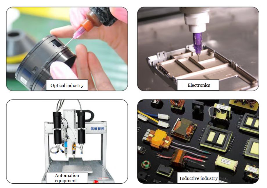 GM-PT-DJ331ST автоматический дозатор клея с машинным зрением с ПЗС-камерой