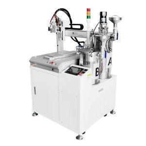 MS-GJJ330 автоматический станок для заливки 2-х компонентной эпоксидной смолой