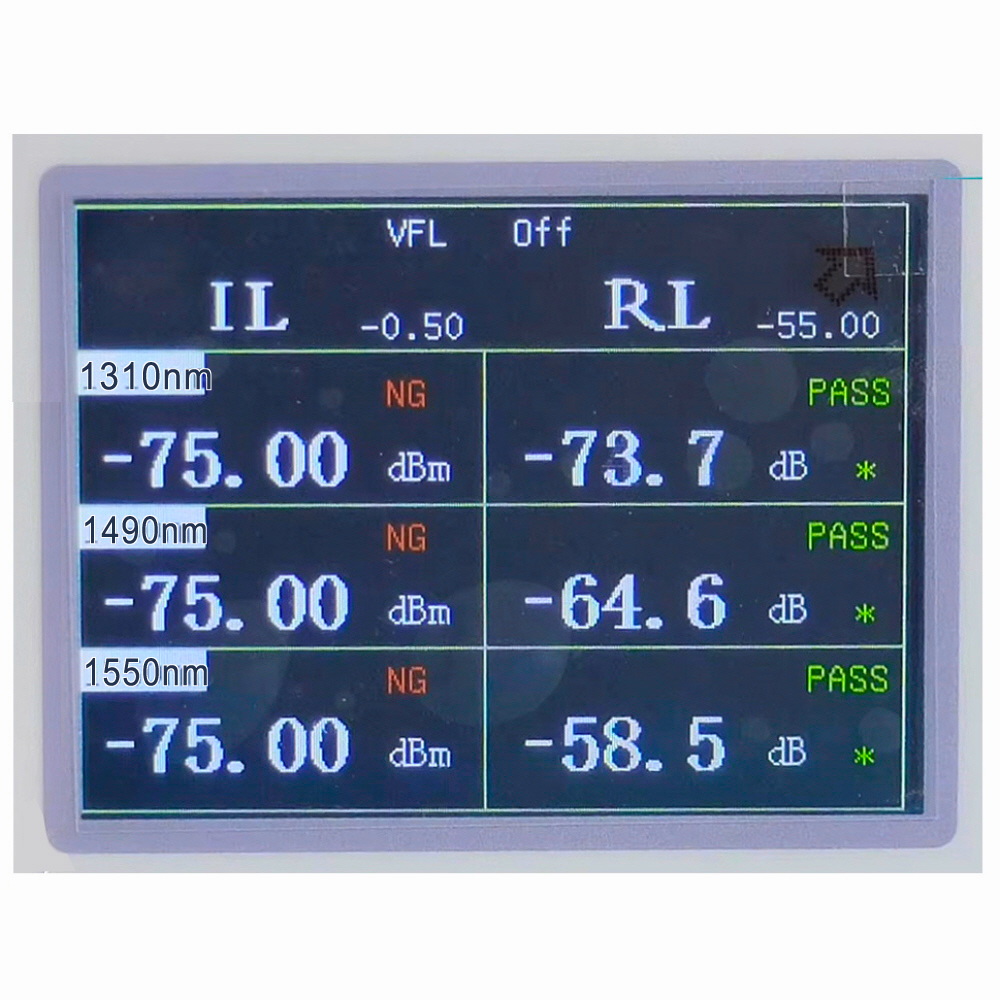 OS-7420B Высокоточный тестер IL/RL с несколькими режимами работы