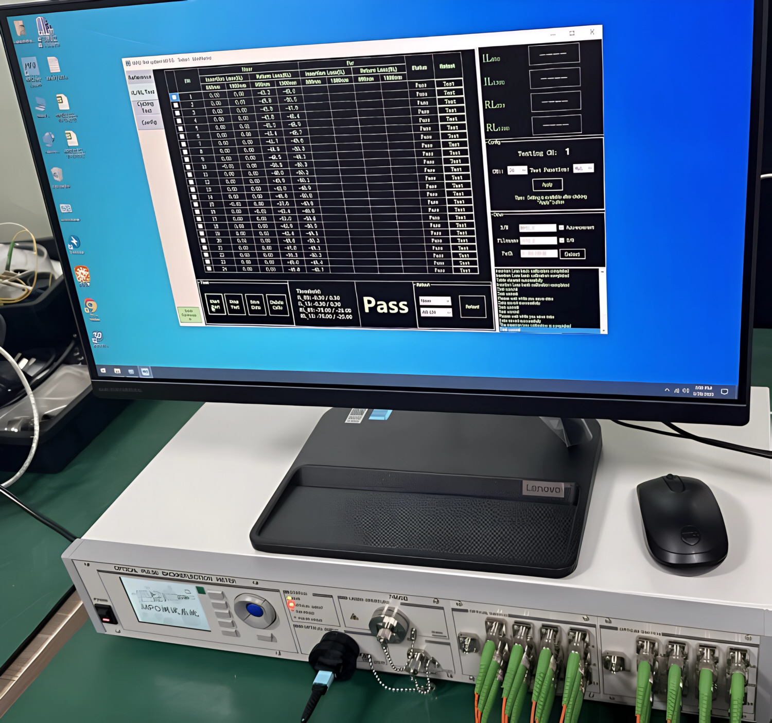 OSCLX-H082 Автоматический тестер обратных потерь при подключении патч-корда MPO